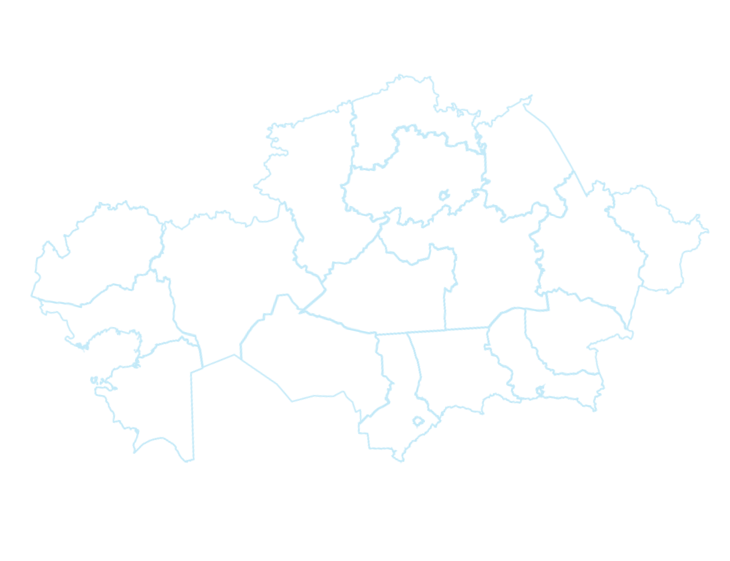 Карта Казахстана